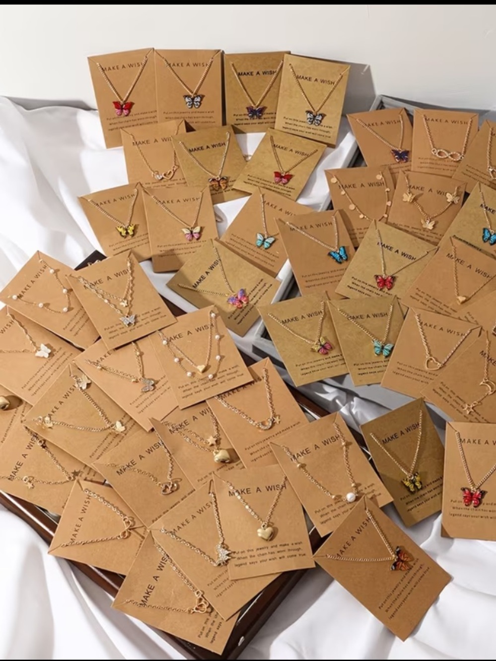 1 Random “Make a Wish” Pendant Necklace - Multiple Options
